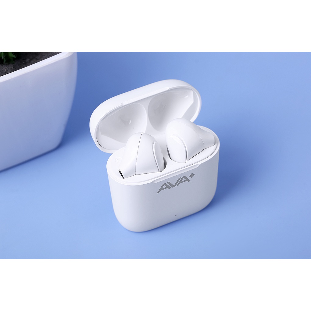 Tai nghe Bluetooth True Wireless AVA+ DS204A-WB Trắng