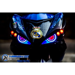 Decal Tem Trùm Xe Exciter 150 Mẫu RealMadrid