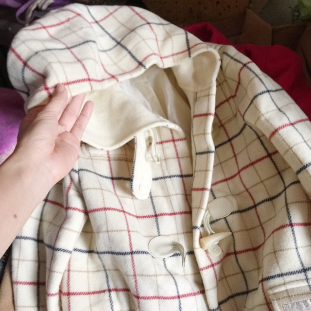 Áo dạ khuy sừng Handmade