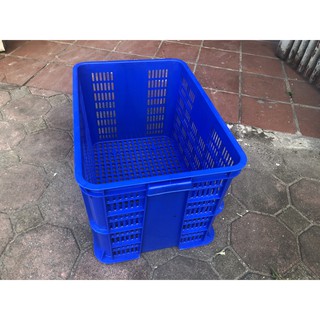 Thùng nhựa rỗng Hs005 - Kt: 610x420x390 mm