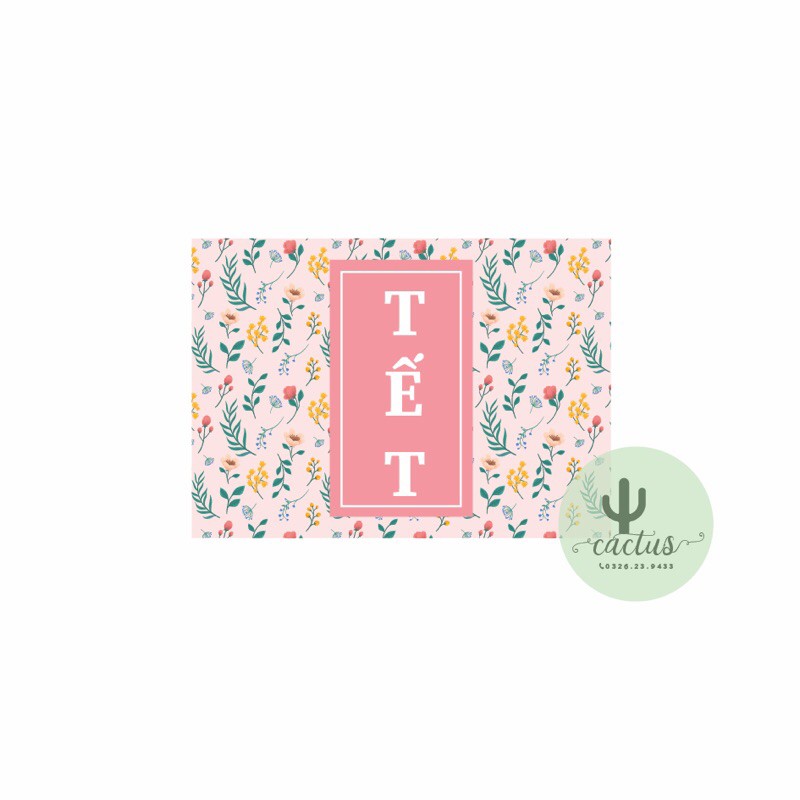 Combo 28 tem tết mẫu mới 2021