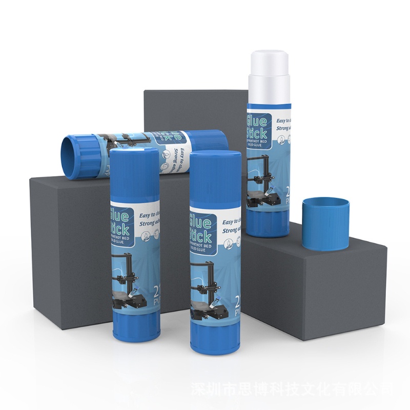 Set 3 thỏi keo dán đặc biệt PVA rắn siêu dính không độc hại gốc nước dành cho máy in 3D