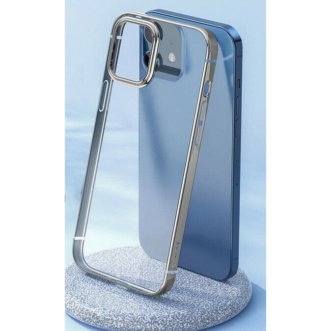 Ốp Lưng iPhone 12 Mini Dẻo Viền Màu Baseus Chính Hãng