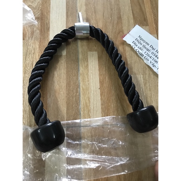 Dây Thừng Kéo Xô Tập Cơ. dây tập tay sau.