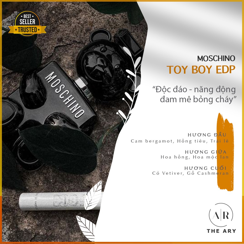 The Ary - Nước Hoa Nam Độc Đáo, Năng Động, Mạnh Mẽ Moschino Toy Boy EDP | BigBuy360 - bigbuy360.vn
