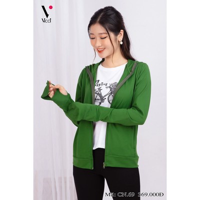 [Xả kho size M] Áo chống nắng nữ Vicci cao cấp làm mát, chống tia UV CN.69