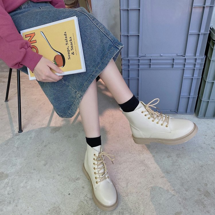 Giày bốt cổ cao da mềm phong cách hợp thời trang | BigBuy360 - bigbuy360.vn