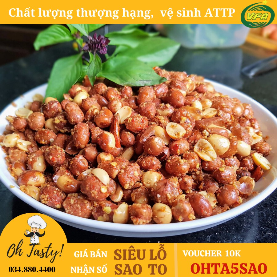 500G Hũ Đậu Phộng Tỏi Ớt | Hàng chất lượng thượng hạng | HOÀN ĐỔI 100% nếu không như mô tả | BigBuy360 - bigbuy360.vn