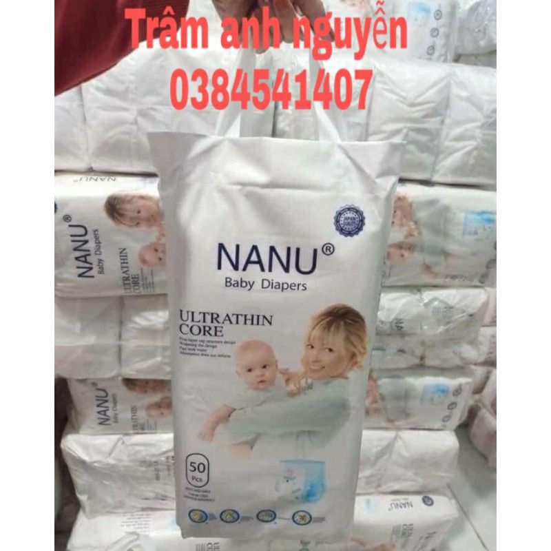Bỉm NANU nội địa nhật 100 miếng quần hàng sẵn đủ size M100, L100, XL, XXL