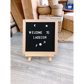 [Lạ Decor] Letter Board- Bảng gỗ ghép chữ
