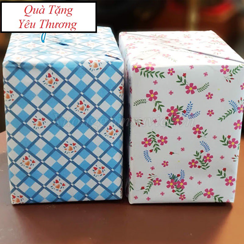 Combo Gói Quà Và Thiệp Mừng 3D - Hộp Quà Tặng Yêu Thương