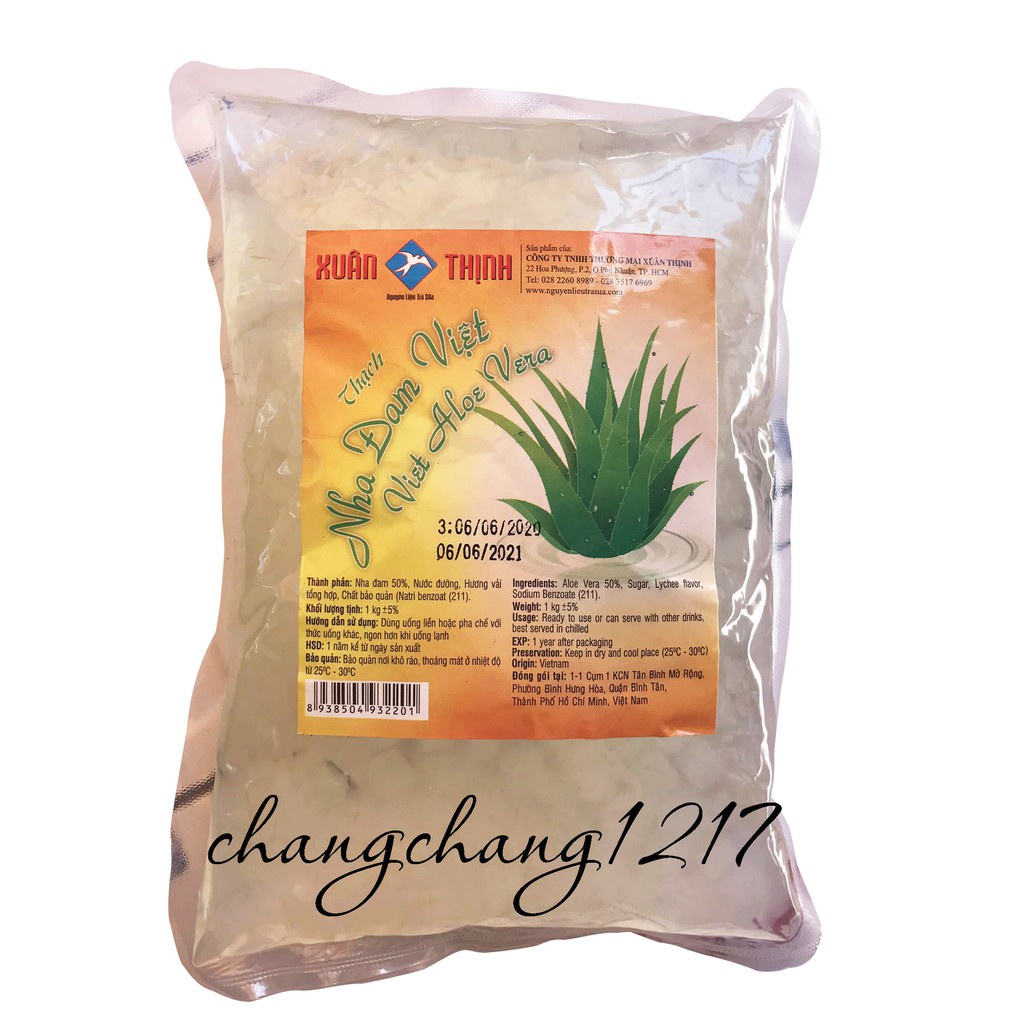 Thạch Nha Đam Xuân Thịnh Gói 1kg