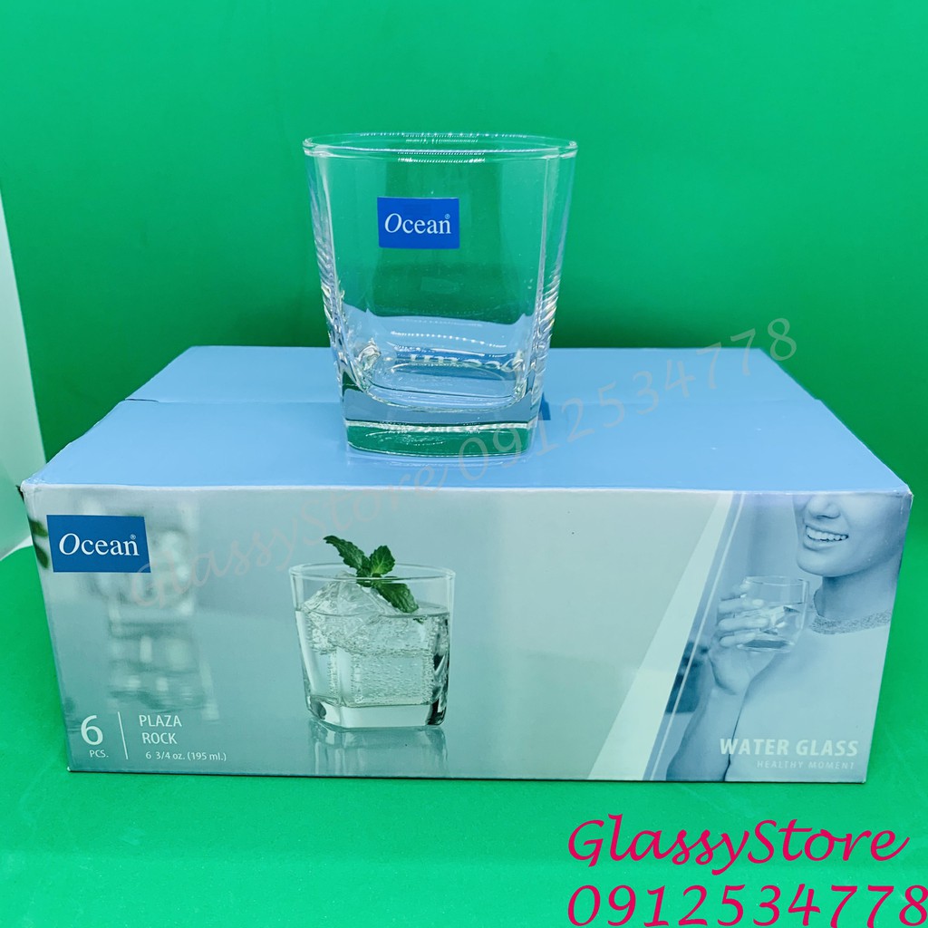 Ly (cốc) thủy tinh Ocean Plaza – B11007– 195ml / B11010 – 295ml (Hàng nhập khẩu Thái Lan chính hãng)