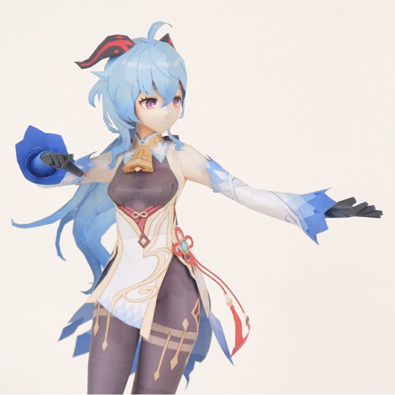 Mô hình giấy anime girl Anime Game Genshin Impact] Ganyu