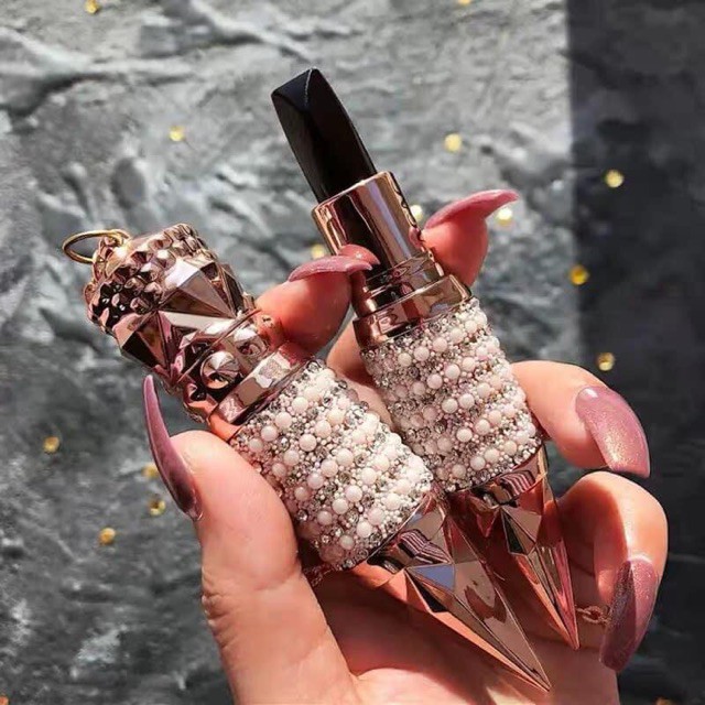 Son Môi AGA Chất Lì Mịn Môi Thiết Kế Sang Trọng - Son Thỏi Trang Điểm 3 Màu Trong 1