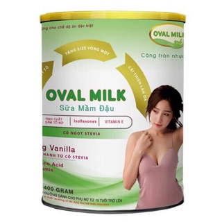 Sữa mầm đậu nành oval Milk