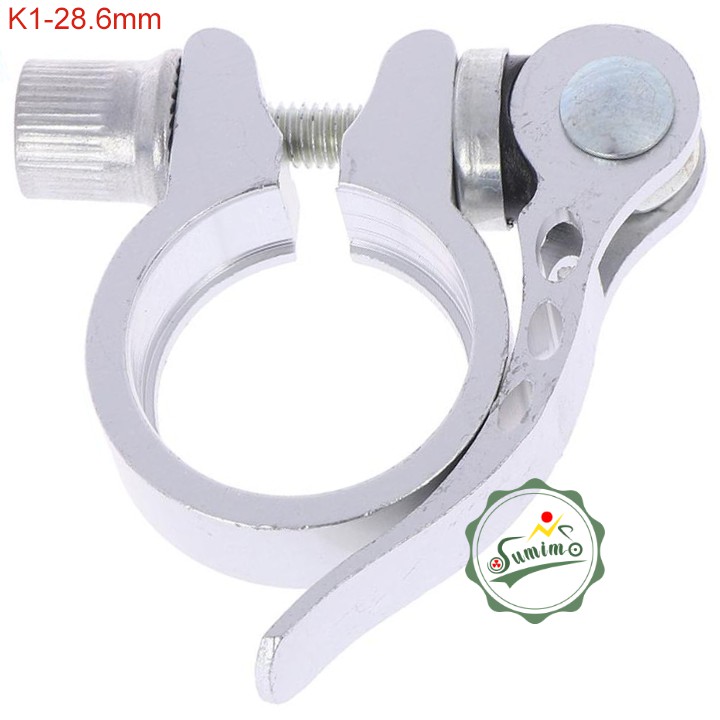 Khóa cốt yên xe đạp K1-28.6mm tay bẻ nhôm