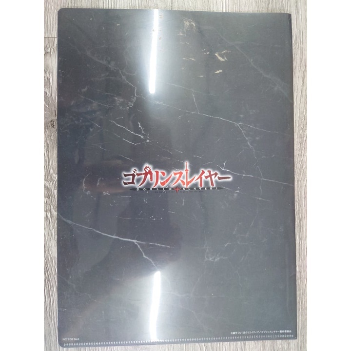 Bìa hồ sơ anime chính hãng Nhật Cow Girl - Bìa Clear File A4 Goblin Slayer