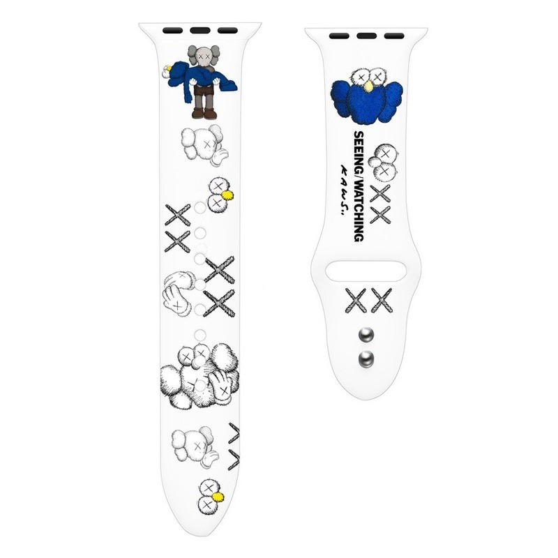 Apple Watch iwatch series 6 SE 5 4 3 2 1 Silicone cartoon strap 1:1 copy 38mm 42mm 40mm 44mm suitable for band sports women men Mickey Minnie Mickey Mouse cartoon cute bracelet band