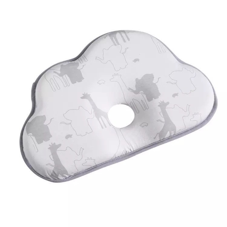 Gối lõm cao su, chống bẹt đầu hình đám mây dùng cho bé.