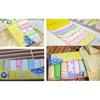 SET 8 khăn mặt Gerber cho bé , khăn sữa cao cấp siêu mềm