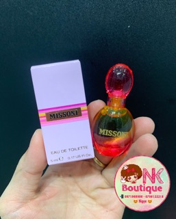Nước hoa nữ Missoni Eau de Toilette (5ml)