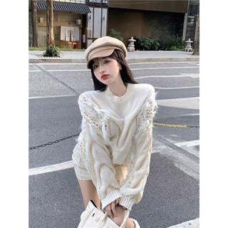 áo len lưới pha lông