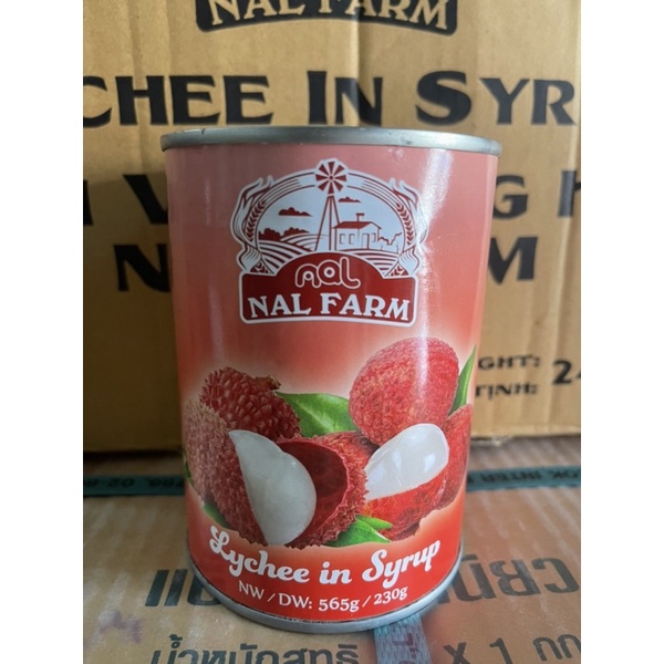 Trái vải ngâm đường NAL Farm 565g Thailand