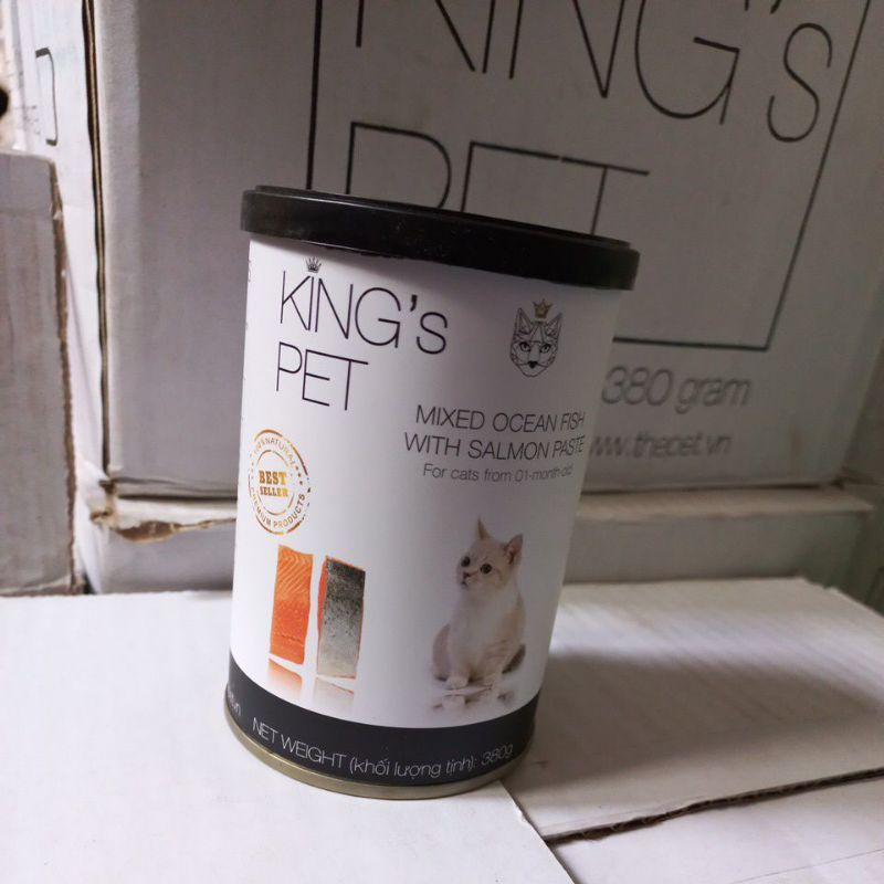 Pate mèo King pet 380g