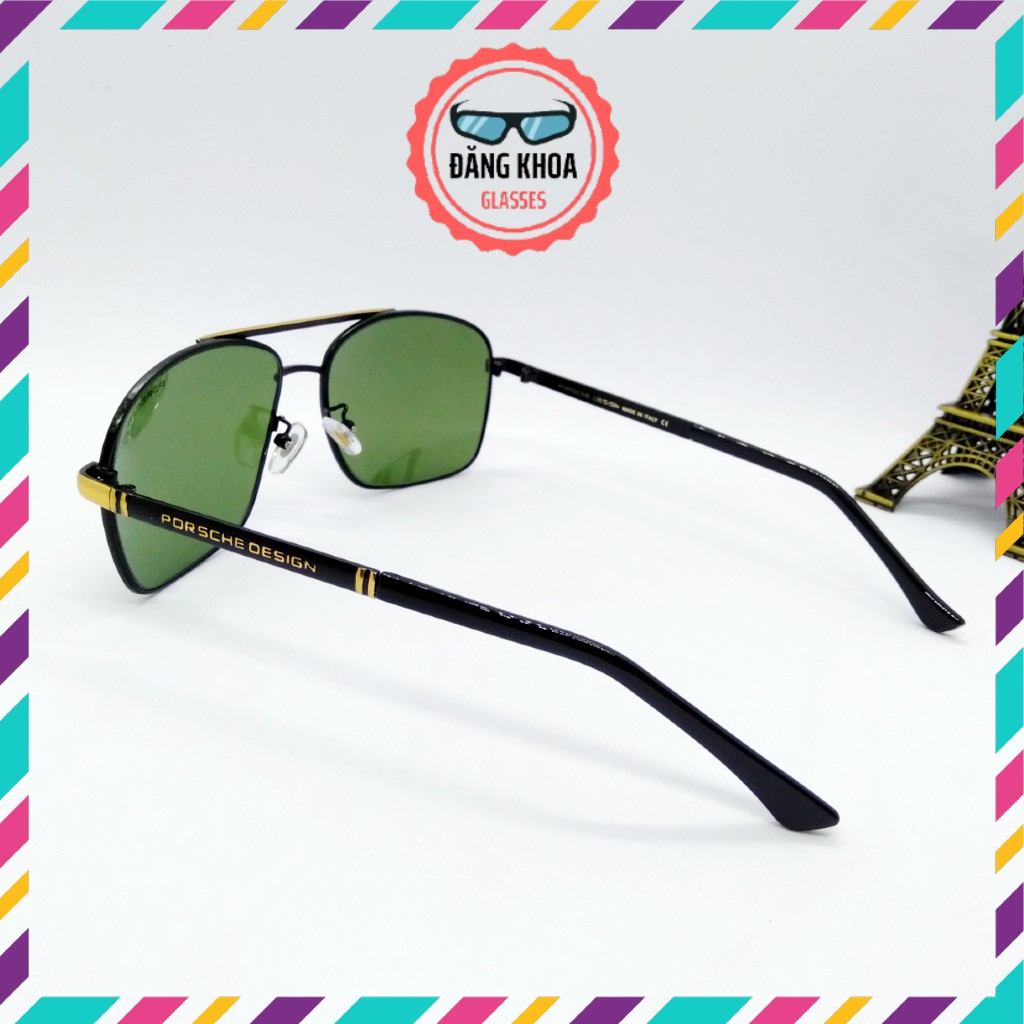 Kính Râm Nam⚡️DIAMON⚡️Kính Thời Trang Nam P8260 Cao Cấp Tròng Thủy Tinh Cường Lực Chống Chói Lóa - Đeo Ngày Và Đêm | BigBuy360 - bigbuy360.vn