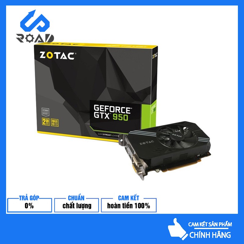 Card màn hình VGA Zotac GTX 950 2GB 128BIT DDR5