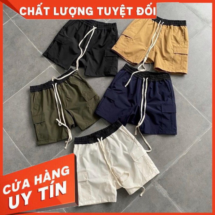 Quần short Kaki túi hộp cao cấp , quần đùi nam nhiều màu unisex , MSW Town - Hàng nhập khẩu