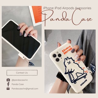 Ốp lưng cho iphone - Ốp cao su dẻo dày dặn Brunch brother