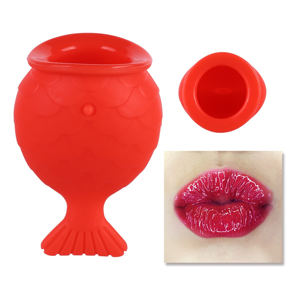 Dụng cụ làm đầy môi bằng silicone hình con cá