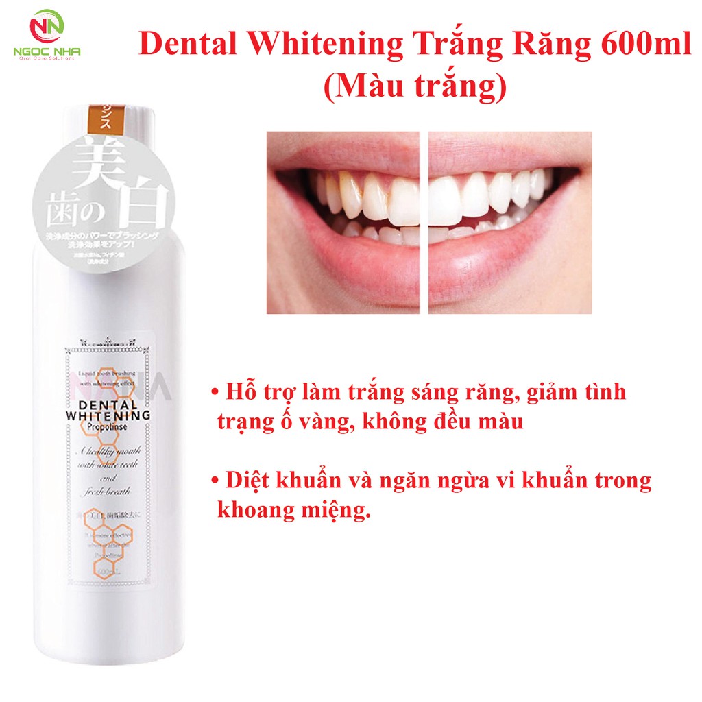 Nước súc miệng Propolinse 600ml không cồn - Hàng nhập khẩu Nhật Bản chính hãng (có hóa đơn VAT) và tem phụ trên chai