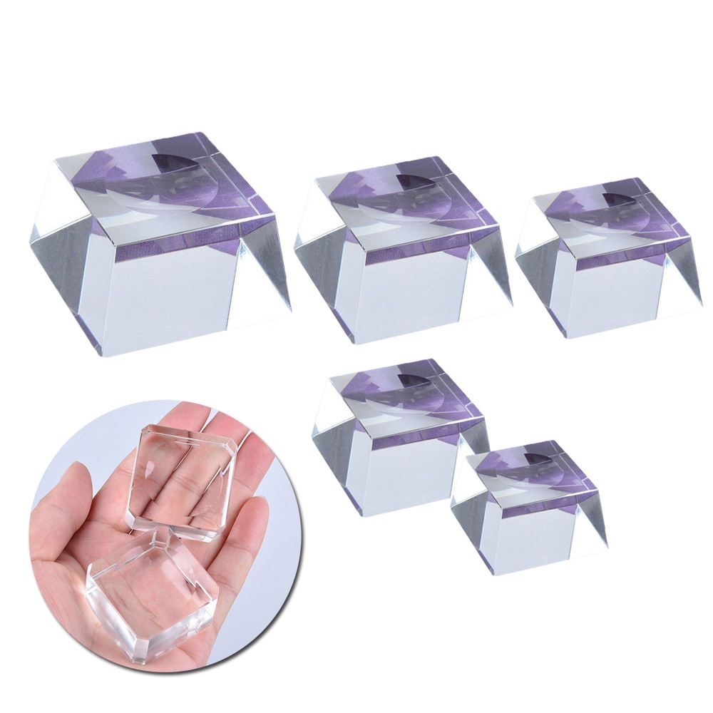 Giá Đỡ Quả Cầu Pha Lê Hình Vuông Đơn Giản