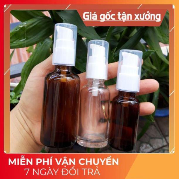 Chai Chiết Mĩ Phẩm ❤ GIÁ TỐT NHẤT ❤ Chai thủy tinh xịt giọt 5ml,10ml chiết mỹ phẩm, dầu gội, sữa tắm, serum .