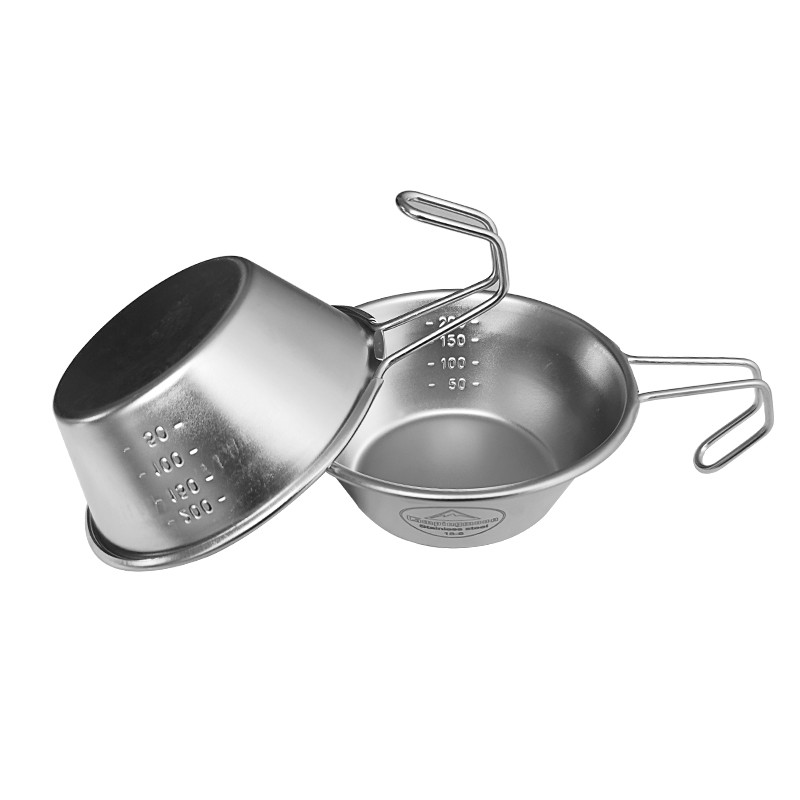 Bát ăn dã ngoại inox Campingmoon S220