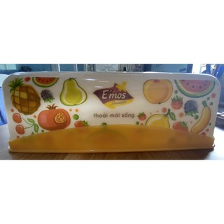 HỘP RÚT GIẤY LỤA EMOS HOA QUẢ  ( hàng km )