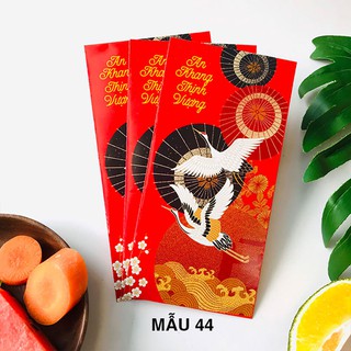 10 phong bao lì xì tết 2021, bao lì xì Tân Sửu  giấy couche dày đẹp đựng vừa tờ tiền 500k