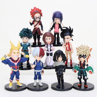 Sét 9 Mô hình Chibi Học viện siêu anh hùng - My Hero Academia