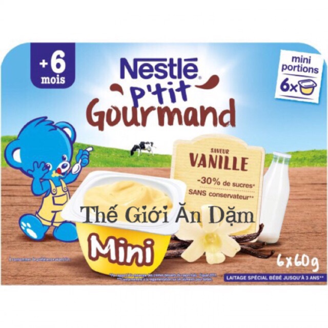 Váng Sữa Nestle 6m+ ( Thế giới ăn dặm)