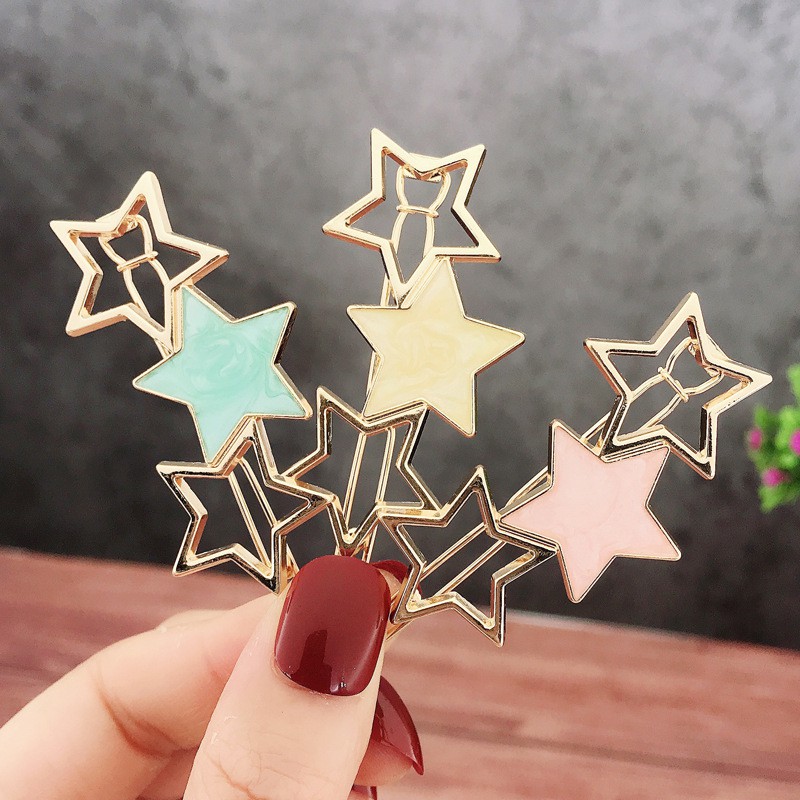 K20 Kẹp tóc ngôi sao xinh xắn 6cm