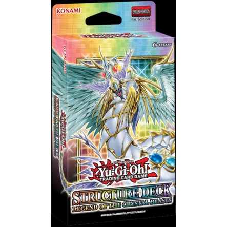 Bộ trò chơi dựng sẳn Structure Deck: Legend of the Crystal Beasts bản UK