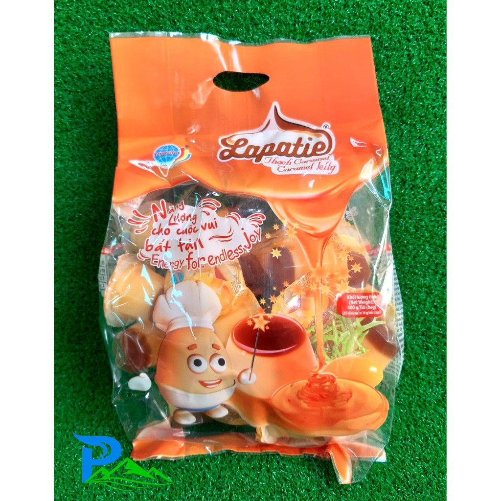 Thạch Long Hải trái cây - Long Hải Caramel gói nhỏ