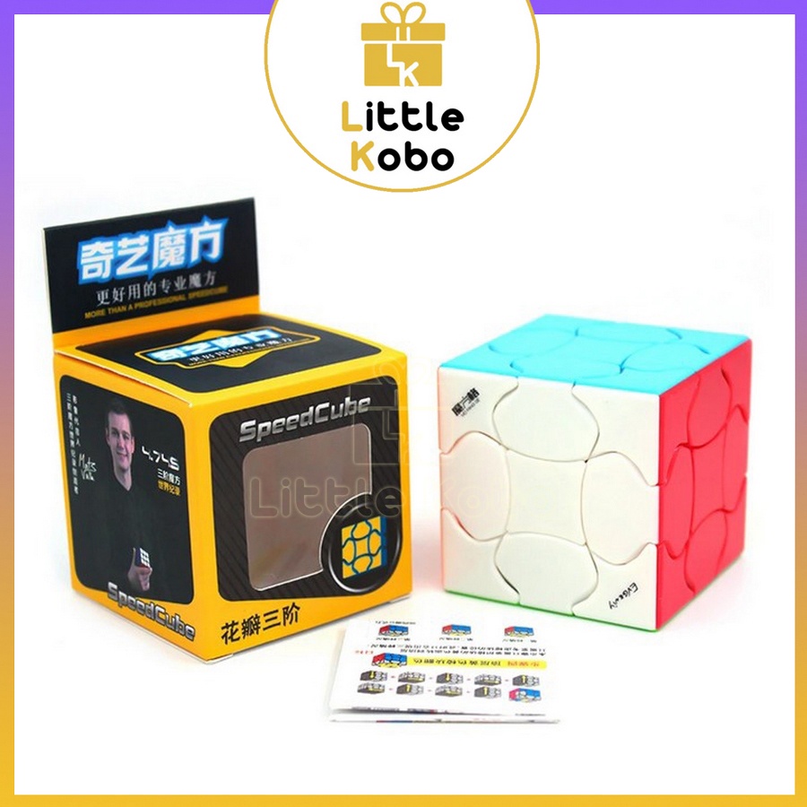 Rubik Biến Thể 3x3 QiYi Fluffy Cube Rubic 3 Tầng Stickerless