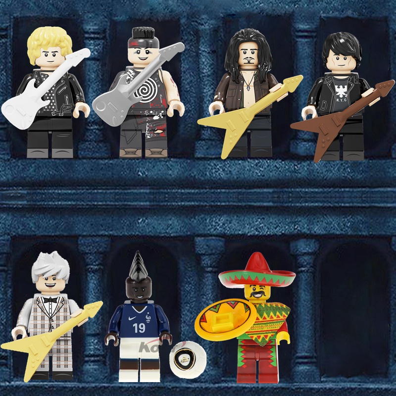 Mô Hình Lắp Ráp Nhân Vật Charro DJ Ashba Dành Cho Bé