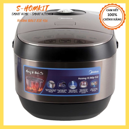 Nồi cơm điện tử đa chức năng MIDEA 1.8lít MB-FS5022 CHÍNH HÃNG, Nấu cơm canh cháo nhanh,lỗi 1 đổi 1, bảo hành 12 tháng