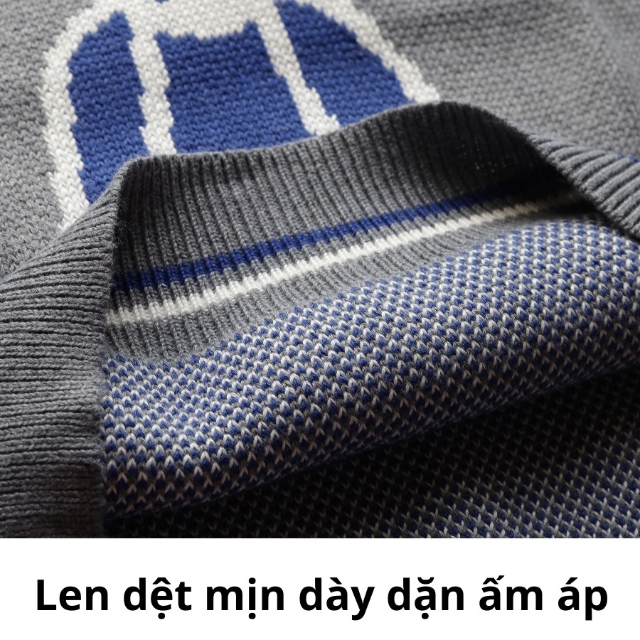 Áo gile len nữ Quảng Châu hình gấu dày dặn đẹp | BigBuy360 - bigbuy360.vn