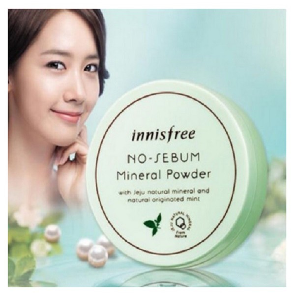 Phấn Bột Innisfree Mineral Powder 5g (Phấn Phủ Kềm Dầu - Hộp Xanh) | BigBuy360 - bigbuy360.vn